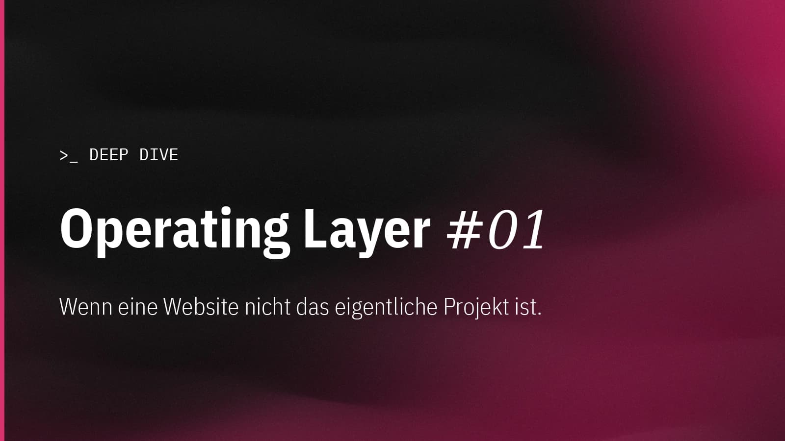 VOLTINOS Operating System – Website als Einstieg in operative Steuerung