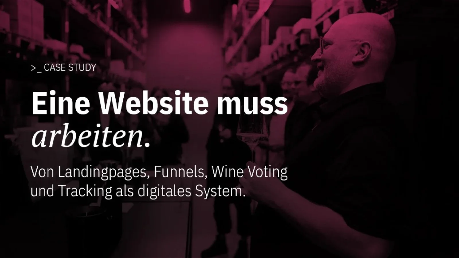 Eine Website, die nur Inhalte zeigt, arbeitet zu wenig